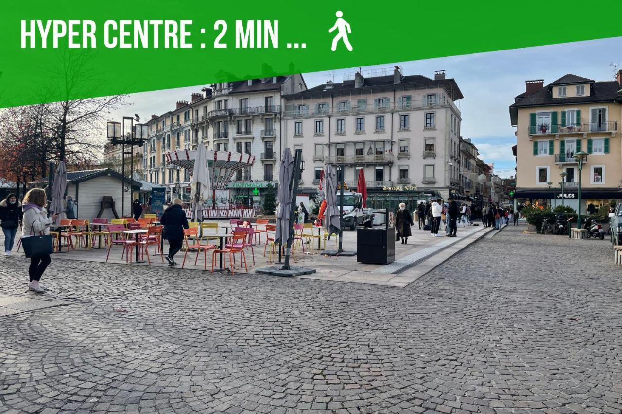 Апартаменты Viva Leman- Hypercentre - Vue Panoramique- Parking - Wifi Тонон-ле-Бен Экстерьер фото